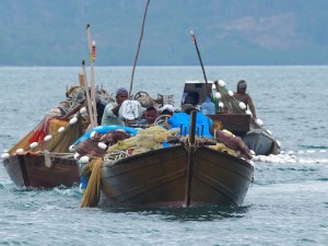 Fishing off Batam, Indonesia