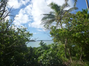 View over the anchorage