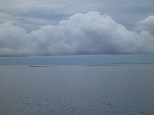 Amazing grey cloudscape
