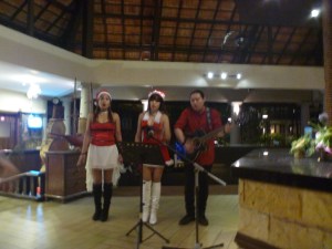 The band on Christmas Eve